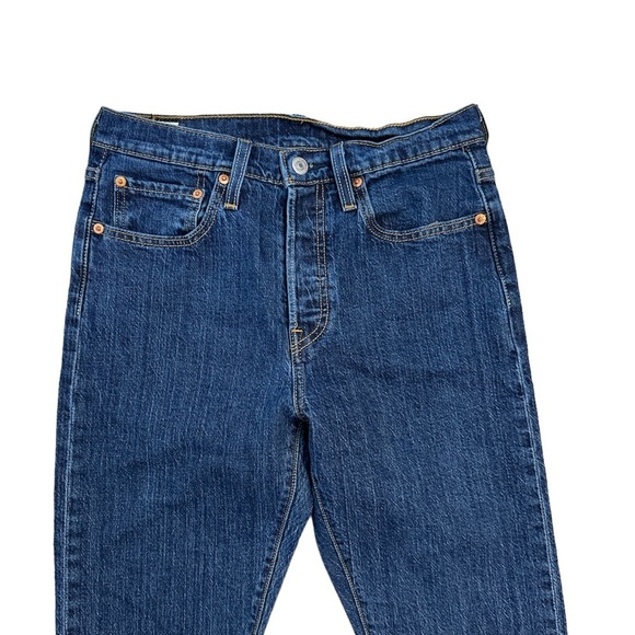 Levi’s 501 Short Skinny Blue Jeans High Rise LIKE NEW - Picture 5 of 11